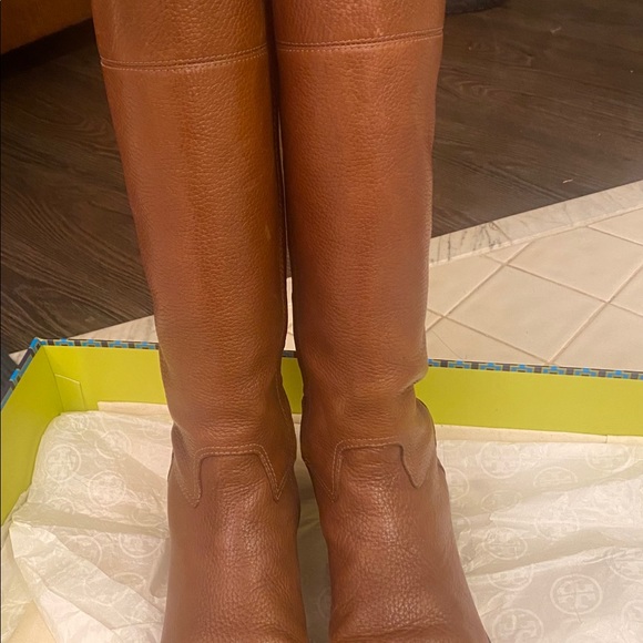 Tory Burch Junction Boots 8.5 Brown - Picture 6 of 11